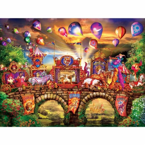 MasterPieces® Medley™ Carnivale Parade EZ Grip™ Jigsaw Puzzle Perspective: back