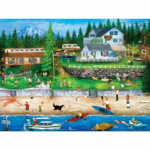 MasterPieces® Homegrown™ Collection 4th of July at Seabeck Jigsaw Puzzle Perspective: back