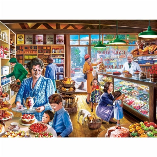 MasterPieces® Shopkeepers™ Cakes & Treats Jigsaw Puzzle Perspective: back