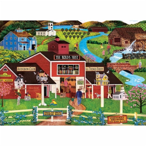 MasterPieces® Americana™ The Bird's Nest EZ Grip™ Puzzle Perspective: back
