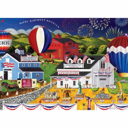 MasterPieces® Americana™ EZ Grip™ 4th Of July Puzzle Perspective: back