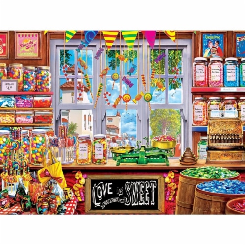 MasterPieces® Shopkeepers™ Love is Sweet Jigsaw Puzzle Perspective: back