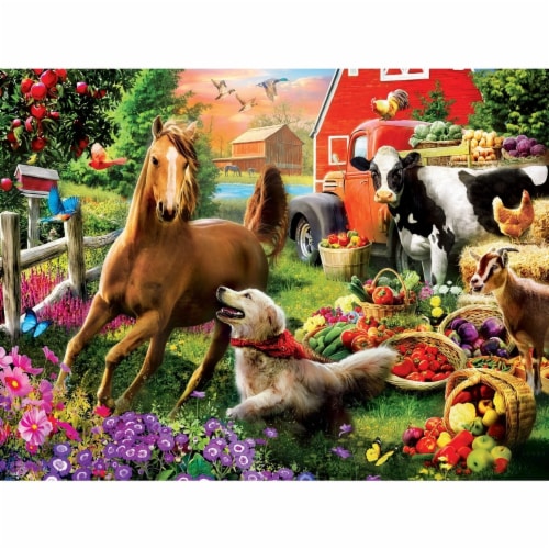 MasterPieces Green Acres™ Best Friends EZ Grip™ Puzzle Perspective: back
