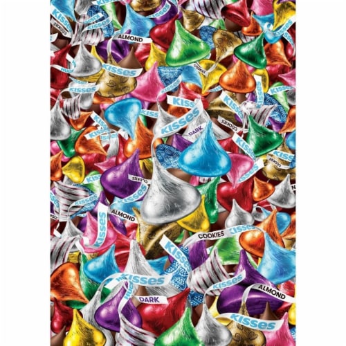Hershey Kisses 1000 pc Perspective: back