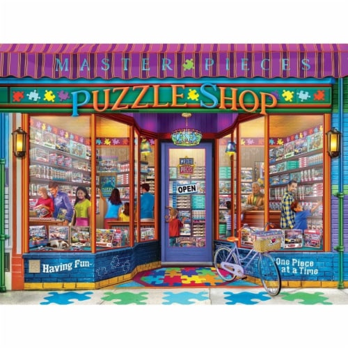 MasterPieces® Shopkeepers™ Puzzle Emporium Puzzle Perspective: back