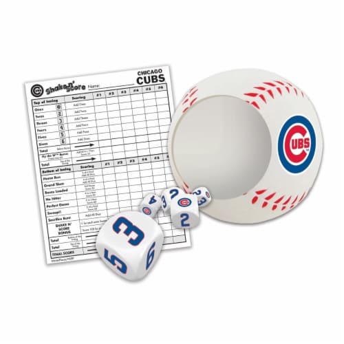 MasterPieces Officially Licensed MLB Chicago Cubs Shake N' Score Dice