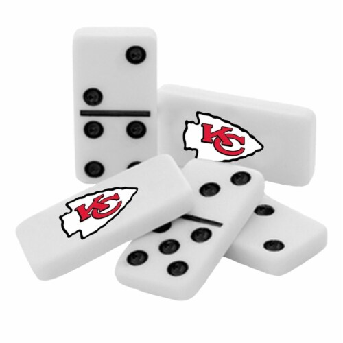 Classic Impressions NFL Kansas City Chiefs Double-Six Dominoes Perspective: back