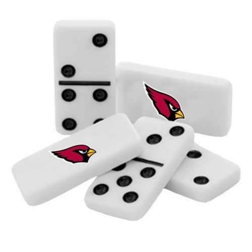 MasterPieces NFL Arizona Cardinals Double-Six Dominoes Perspective: back