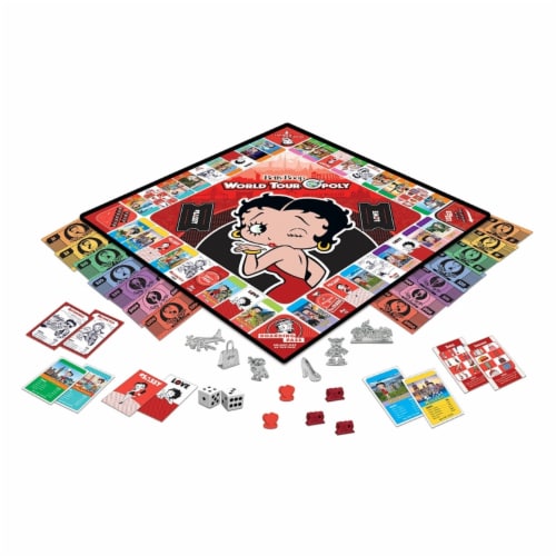MasterPieces Betty Boop World Tour Opoly Perspective: back