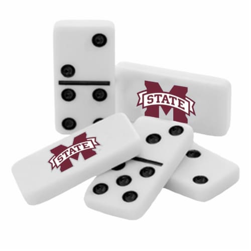 MasterPieces NCAA Mississippi State Dominoes Perspective: back