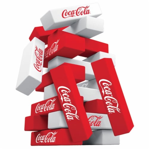 Coca Cola Mini Tumble Tower Perspective: back