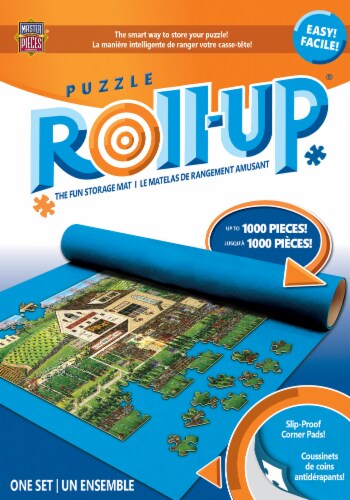 MasterPieces® Accessories Jigsaw Puzzle Roll-Up Mat & Stow Box Perspective: back