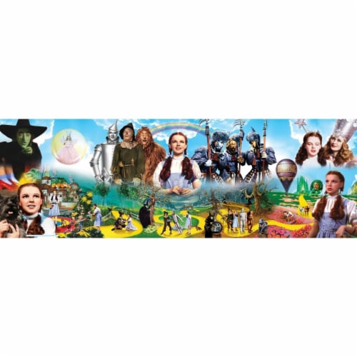 MasterPieces Wizard of Oz 1000 Piece Panoramic Puzzle Perspective: back