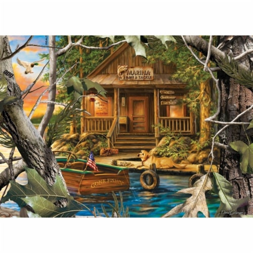 MasterPieces® REALTREE® Gone Fishing Jigsaw Puzzle, 1000 pc - Jay