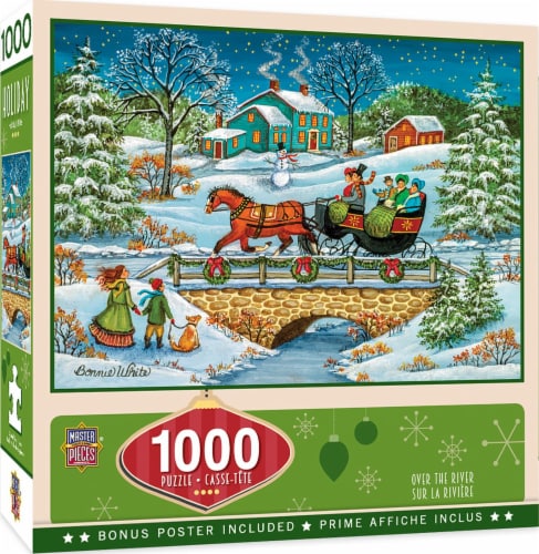 Over the River 1000 Piece Jigsaw Puzzle Perspective: back