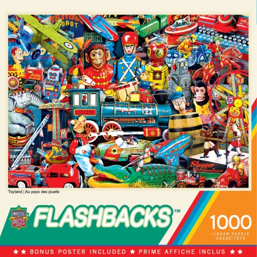 MasterPieces® Flashbacks™ Toyland Puzzle Perspective: back