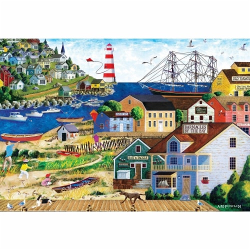 MasterPieces® A.M Poulin Signature Collection Summer Breeze Jigsaw Puzzle Perspective: back