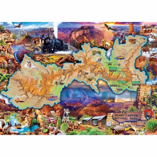 Grand Canyon 1000 pc Perspective: back