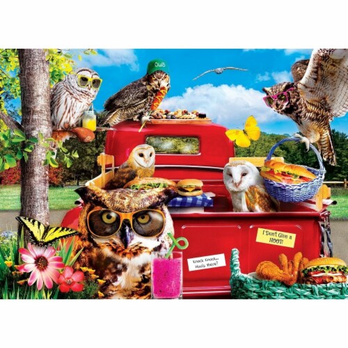 MasterPieces® Wild & Whimsical™ Tailgate at the Park Jigsaw Puzzle Perspective: back