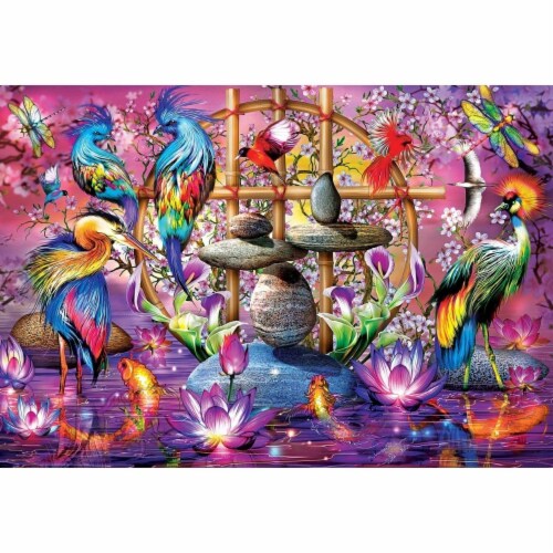 MasterPieces® Ciro Marchetti Signature Collection Fantasy in Flight Jigsaw Puzzle Perspective: back