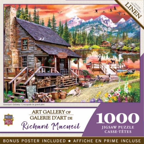 MasterPieces® Grandpa's Getaway Jigsaw Puzzle Perspective: back