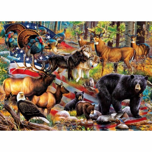 MasterPieces® Mossy Oak® This Land Is Your Land Jigsaw Puzzle Perspective: back
