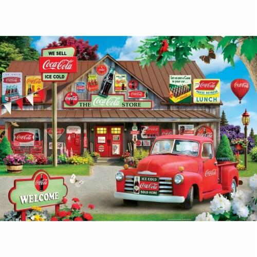 MasterPieces® Coca-Cola® Store Jigsaw Puzzle Perspective: back