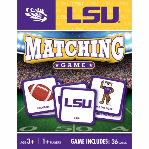 Classic Impressions LSU® Matching Game Perspective: back