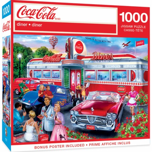 MasterPieces® Coca-Cola® Diner Puzzle Perspective: back