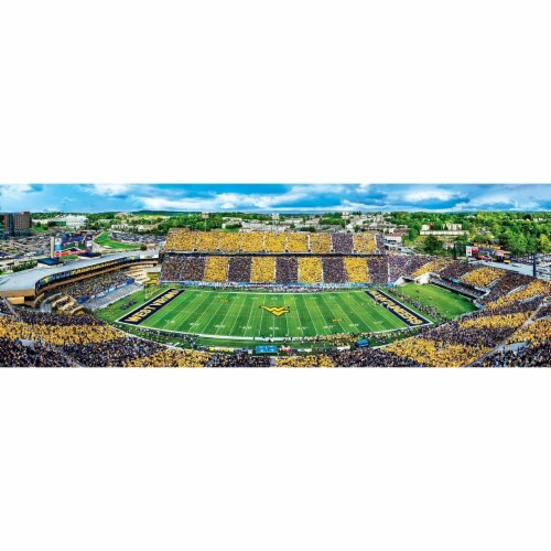 West Virginia University Panoramic Puzzle Perspective: back