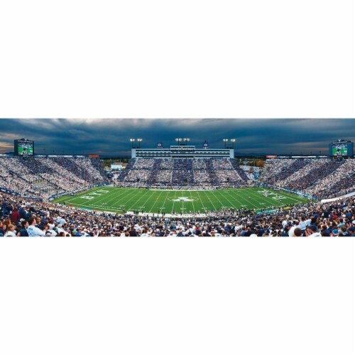 MasterPieces 1000 Piece Sports Jigsaw Puzzle - NCAA BYU Cougars Center View Panoramic - Perspective: back