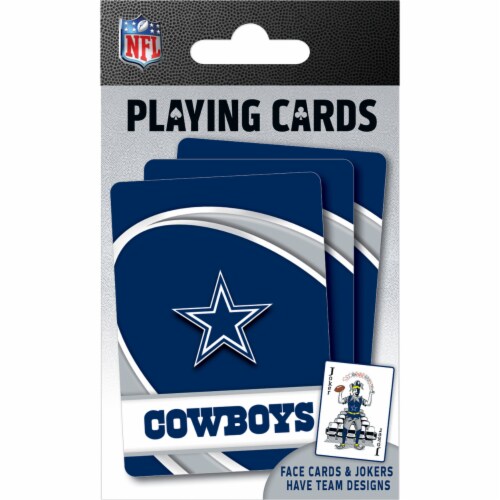 Dallas Cowboys Playing Cards Perspective: back
