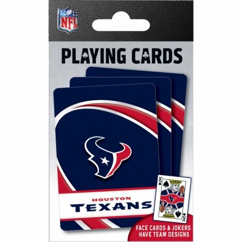 Classic Impressions Houston Texans Playing Cards Perspective: back