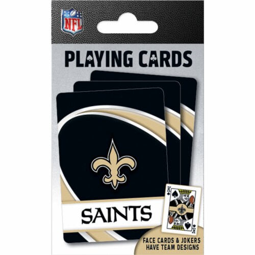 MasterPieces NFL New Orleans Saints Playing Cards Perspective: back