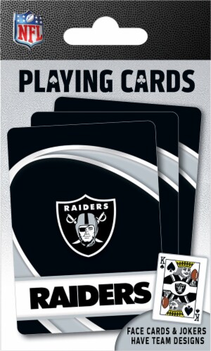 Classic Impressions Las Vegas Raiders Playing Cards Perspective: back