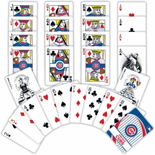 MasterPieces MLB Chicago Cubs Playing Cards Perspective: back