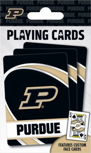 MasterPieces® NCAA Purdue Playing Cards Perspective: back
