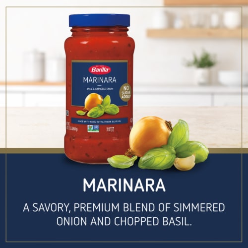 Barilla Classic Gluten Free & Non-GMO Certified Marinara Pasta Sauce Perspective: back