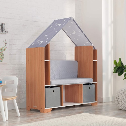 Kidkraft bookshelf shop with reading nook