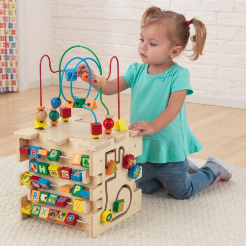 KidKraft Deluxe Activity Cube Perspective: back