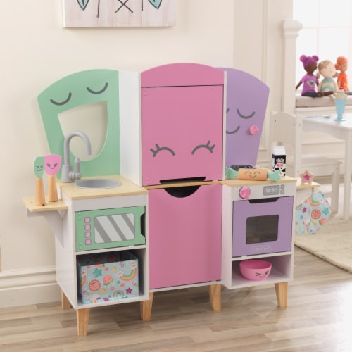 KidKraft Lil' Friends Play Kitchen Perspective: back