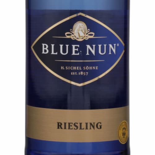 Blue Nun Riesling Germany White Wine Perspective: back