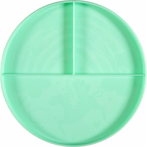 Zak! Designs Unicorn Flip-It Plate Perspective: back