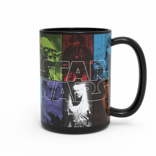 Zak! Designs Star Wars Episode Color Change Ceramic Mug Perspective: back