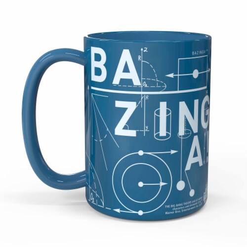 Zak! Designs Big Bang Theory Large Ceramic Mug Perspective: back