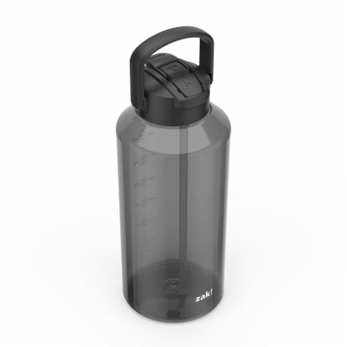 Zak! Designs Ebony PET Liberty Manual Straw Bottle Perspective: back
