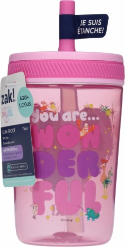 Zak!® Designs Princess Antimicrobial Single Wall Leakproof Straw Kelso Tumbler Perspective: back