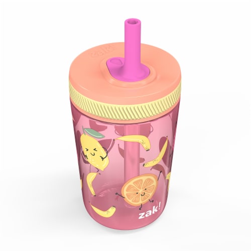 Happy Fruit Antimicrobial Single Wall Leakproof Straw Kelso Tumbler Perspective: back