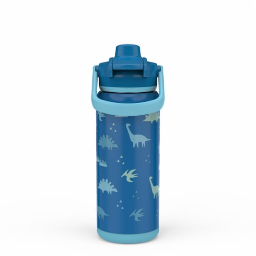 Dinomite Antimicrobial Stainless Steel Double Wall Vacuum Beacon Bottle Perspective: back