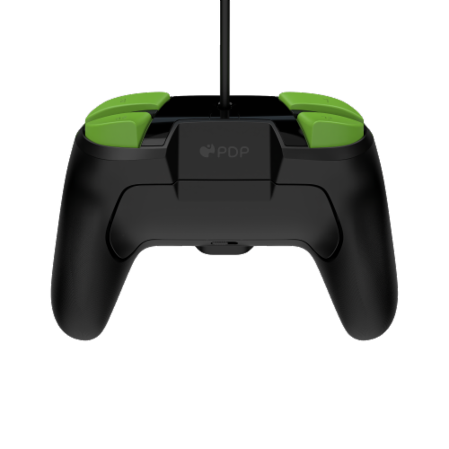 PDP 1-Up Mushroom Rematch Glow Wired Controller for Nintendo Switch Perspective: back
